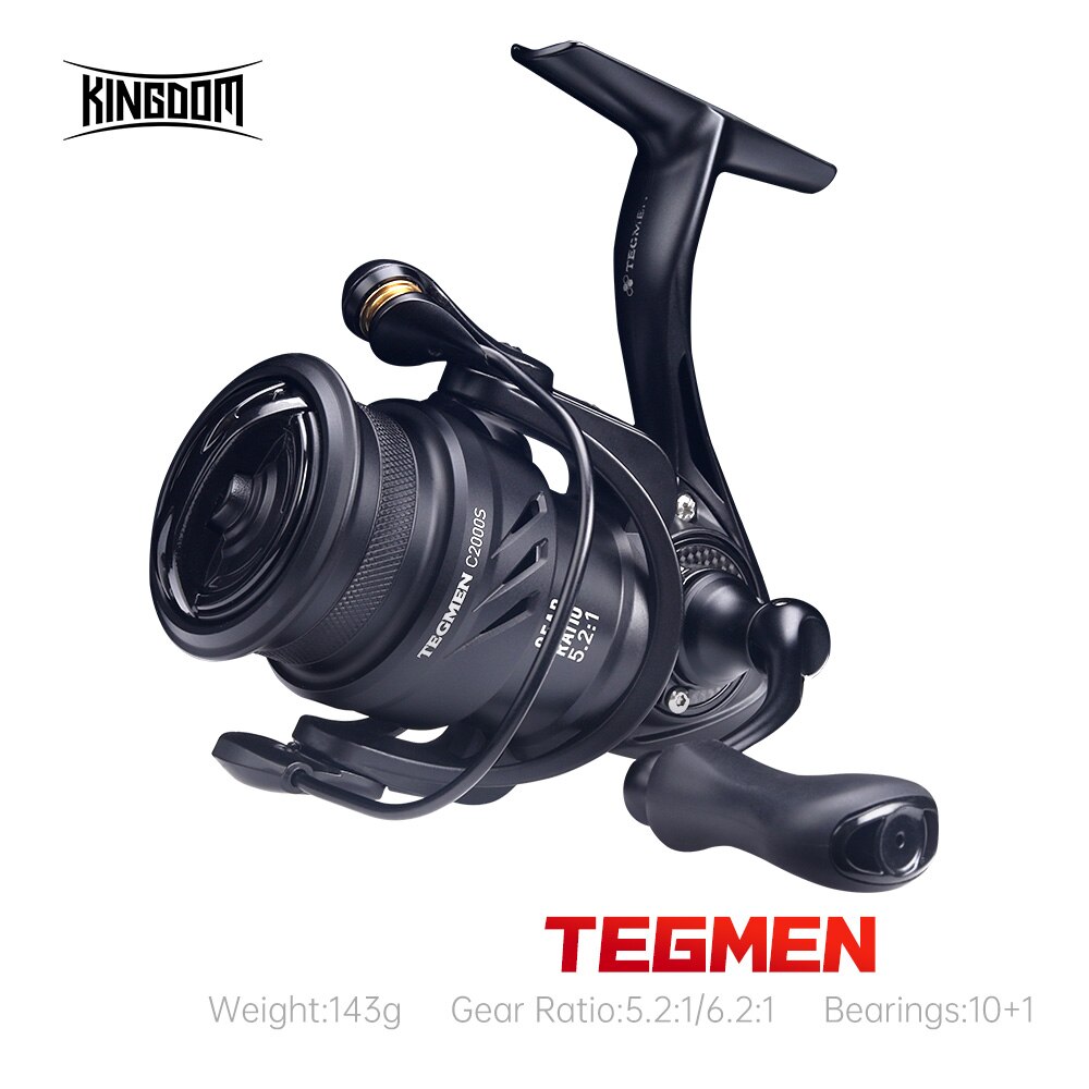 Abu Garcia Reel Revo - Kingdom Tegmen Spinning Fishing Reels, Light