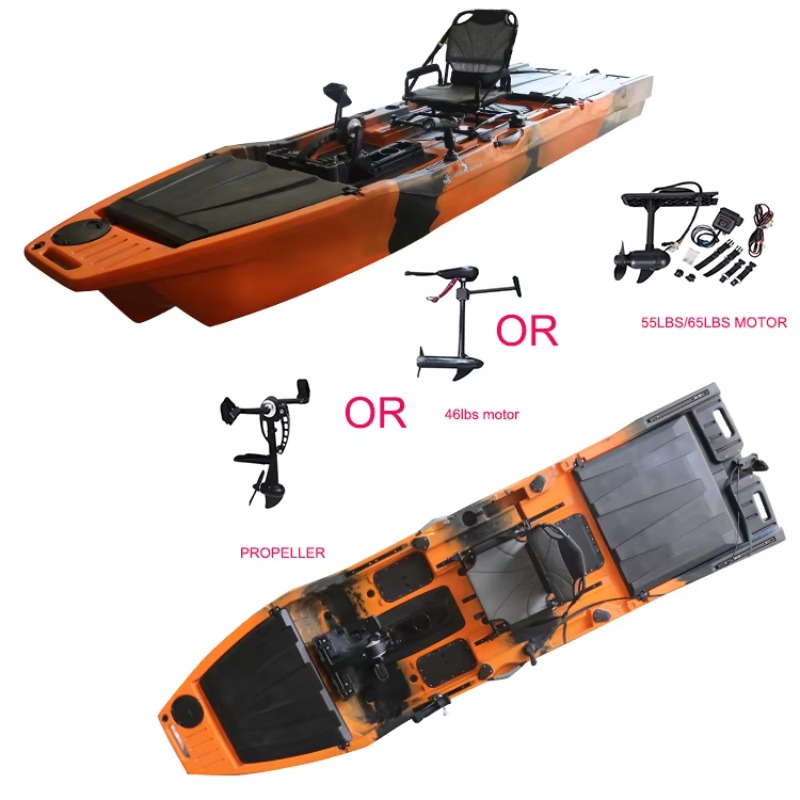 Fishing Boat Trolling Motor - Caiaque Individual Vicking 12.6FT com Propulsão