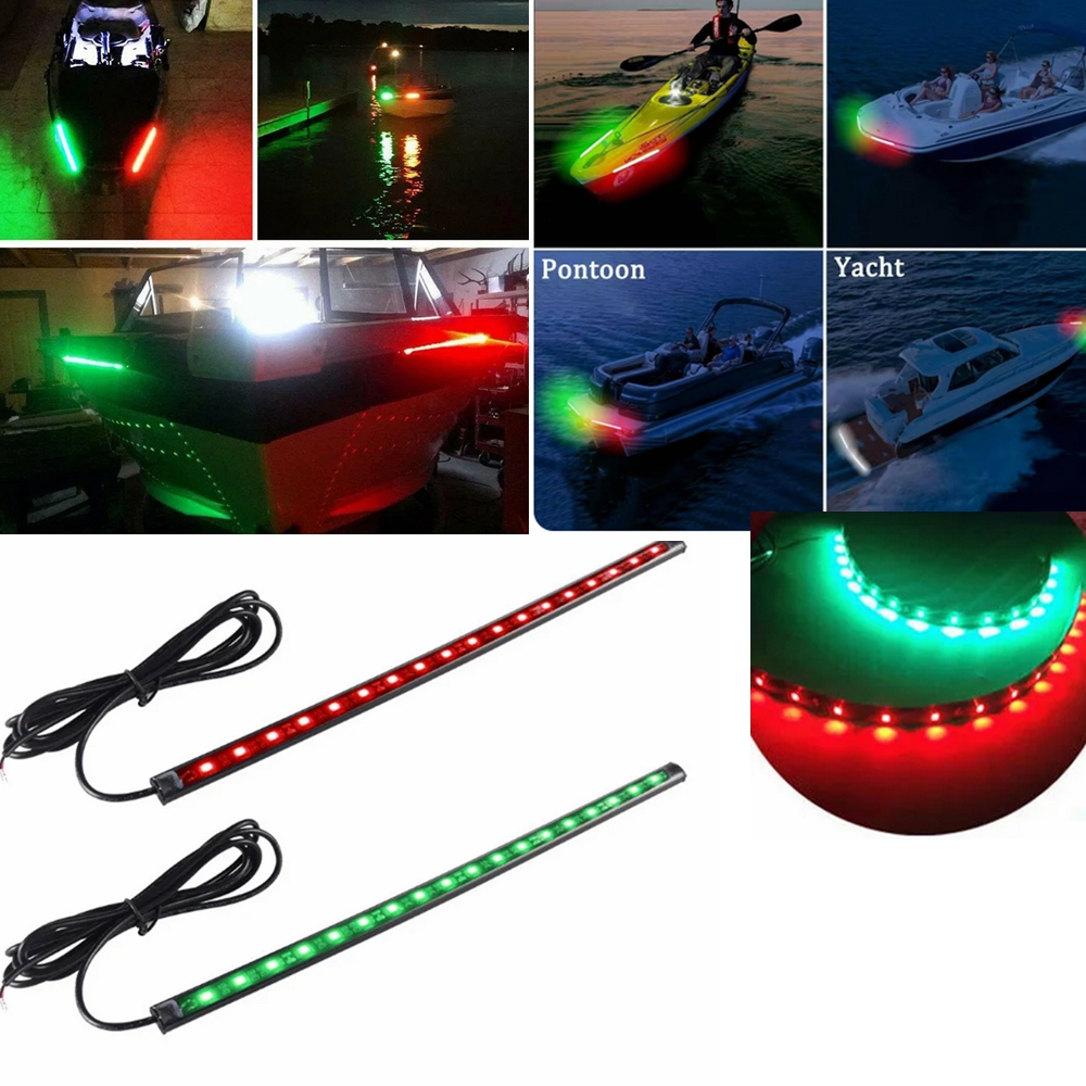 Fishing Boat Trailer - 2 pçs 30cm 12v led luz