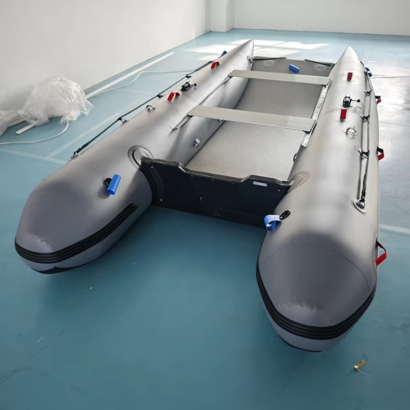 Fishing Boat Inflatable - Barco Inflável Catamarã Thunder Cat de