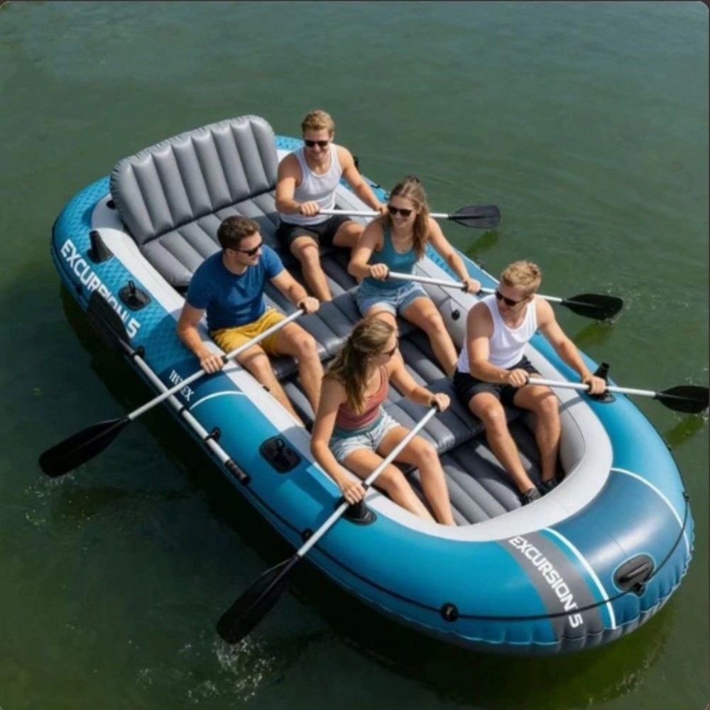 Fishing Boat Inflatable - Caiaque grosso para 2 ou 4