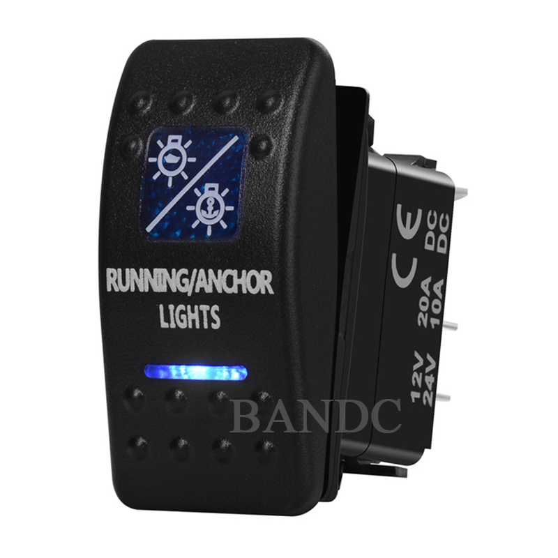 Fishing Boat Navigation Light - Corrida LED azul e luz de