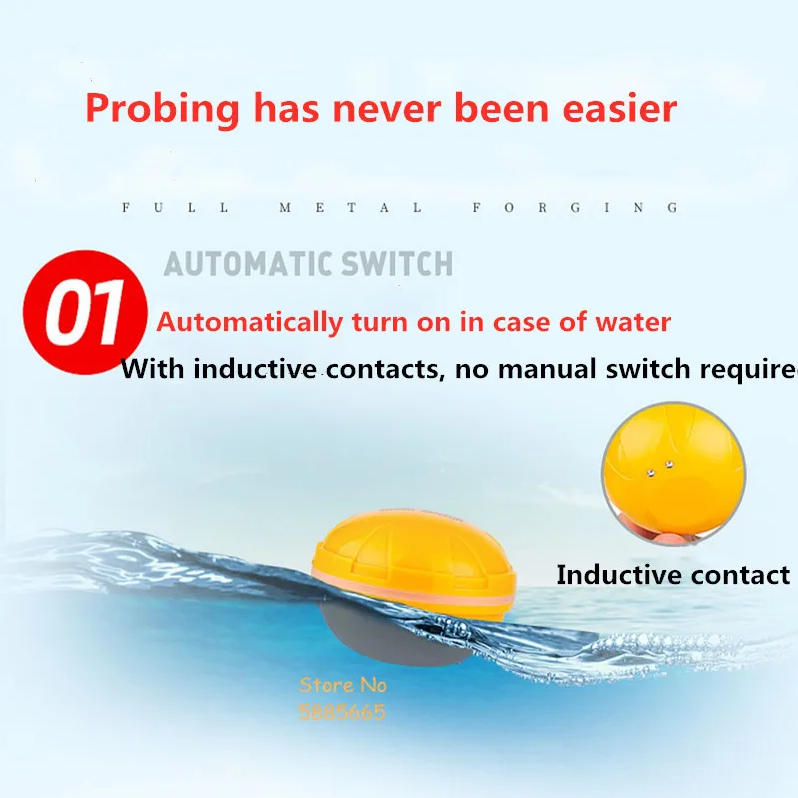 Sonda de Pesca Inteligente Por - Fishing Boat Depth Finder avaliação e preço