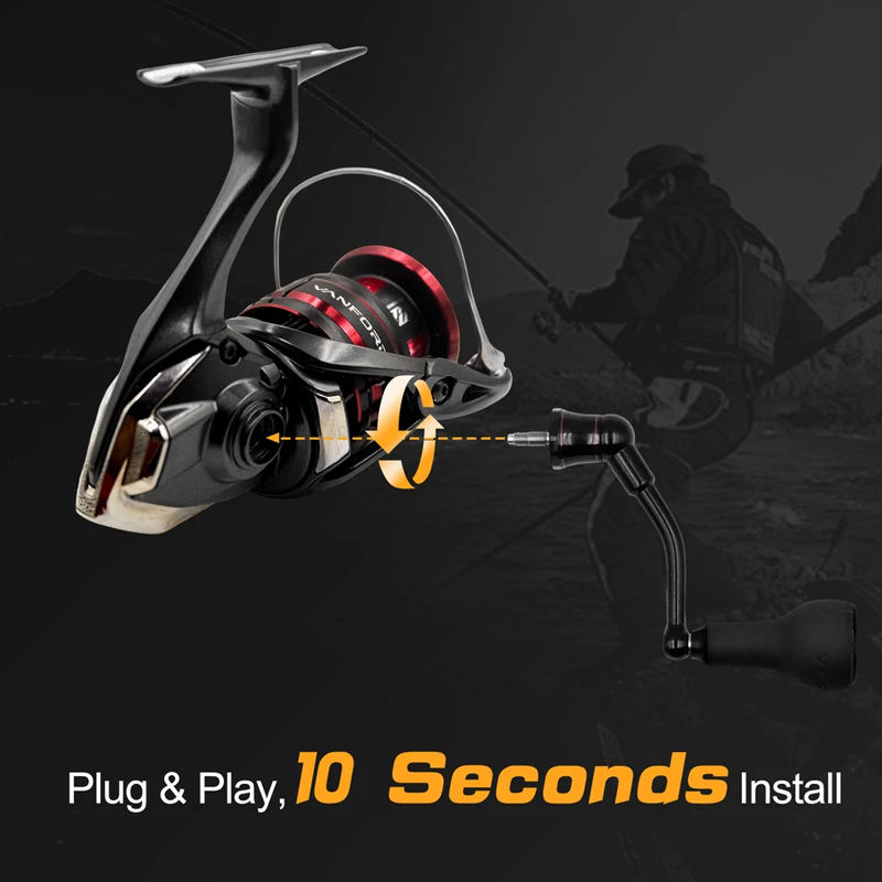 Manivela de 63mm com Botão Pre - Daiwa Reel Fuego avaliação e preço