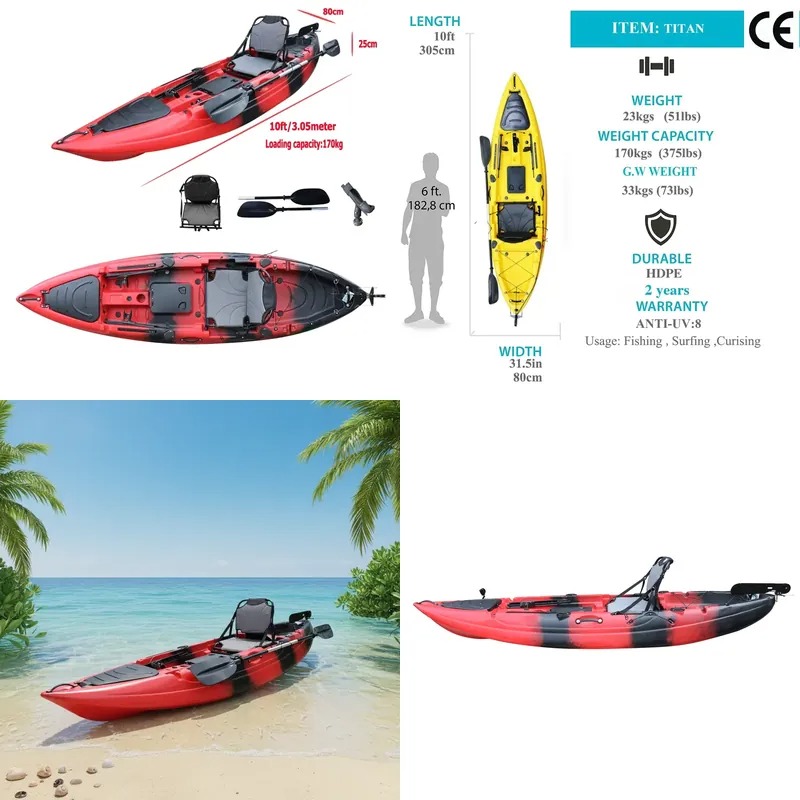 Caiaque de Pesca Individual de - Fishing Boat Seat avaliação e preço