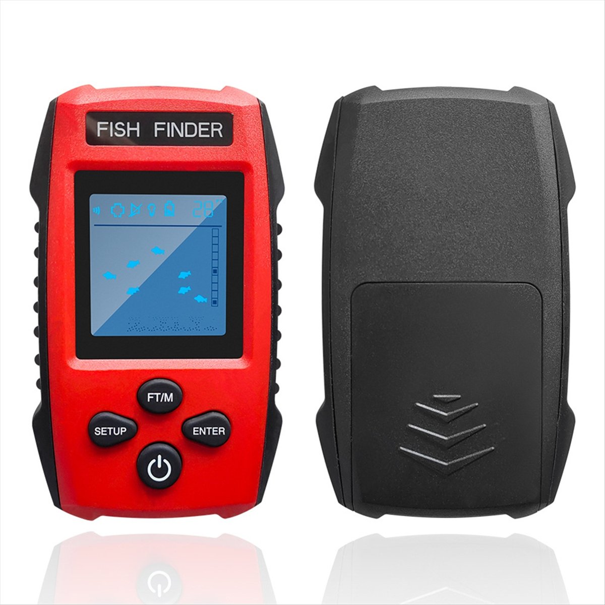 Localizador de peixes lcd colo - Fishing Boat Depth Finder avaliação e preço