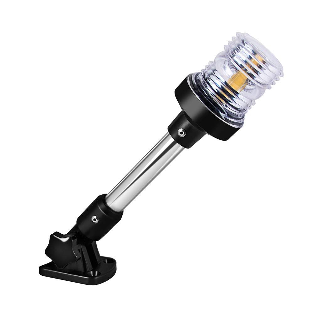 Luzes de Popa LED Brancas Dobr - Fishing Boat Navigation Light avaliação e preço