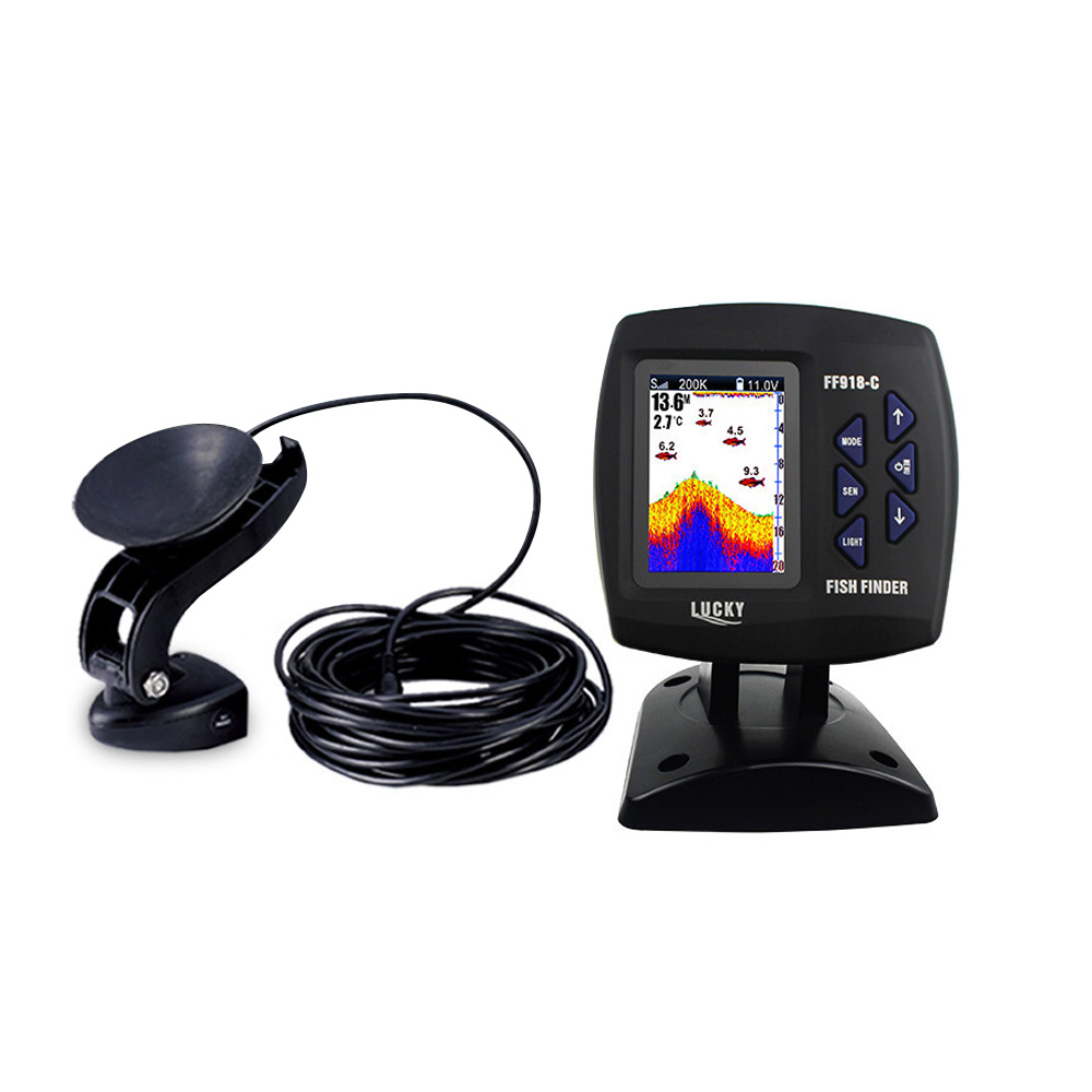 Wired Dual Frequency Fish Find - Fishing Boat Depth Finder avaliação e preço