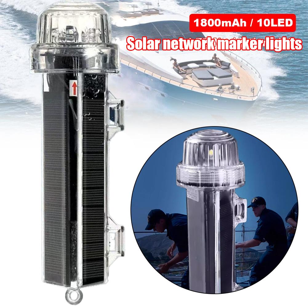 Luz de sinal solar oceano luz  - Fishing Boat Navigation Light avaliação e preço
