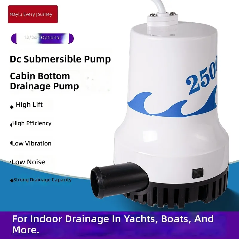 Bomba de Porão Marítima 12V 24 - Fishing Boat Bilge Pump avaliação e preço