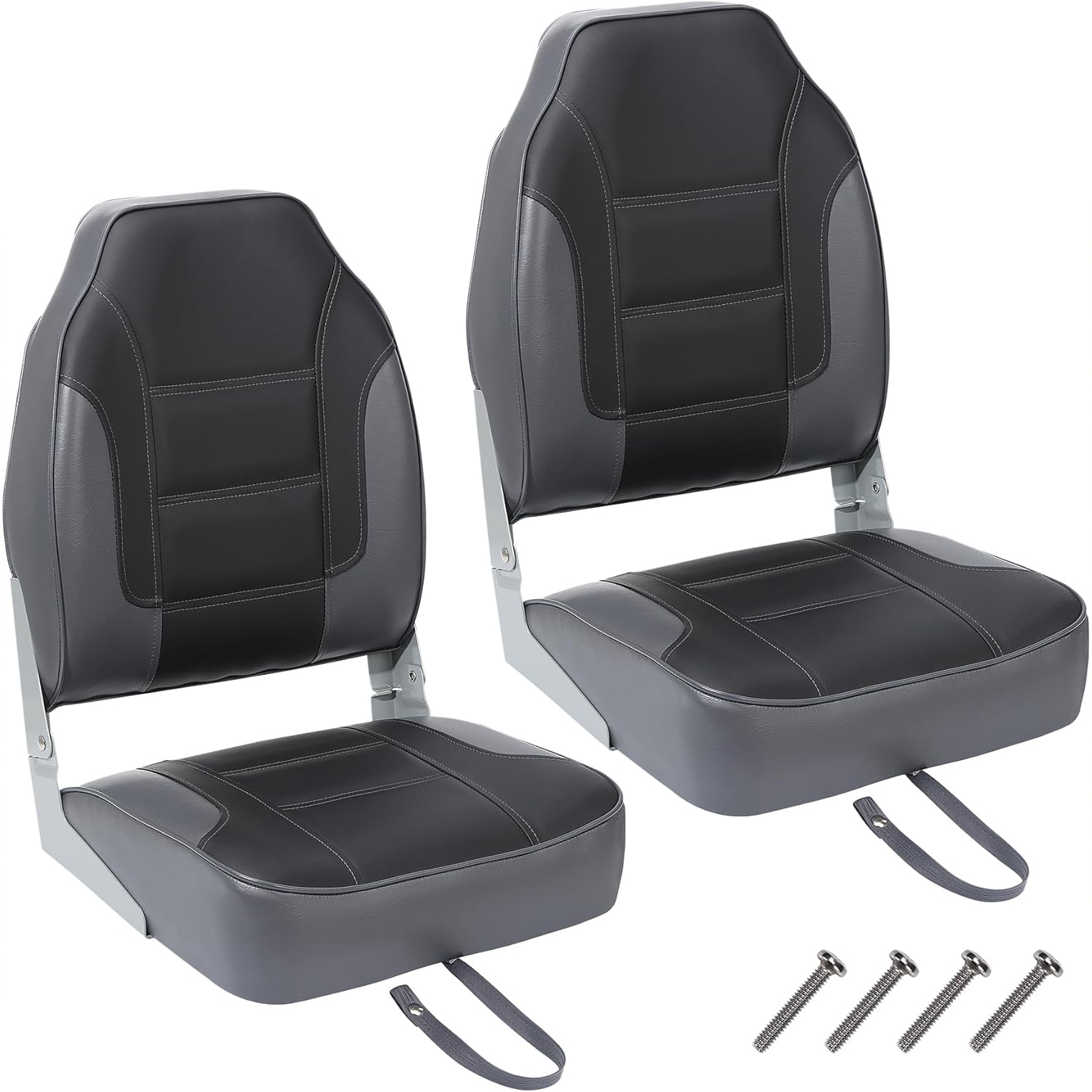 Conjunto de 2 Assentos Dobráve - Fishing Boat Seat avaliação e preço