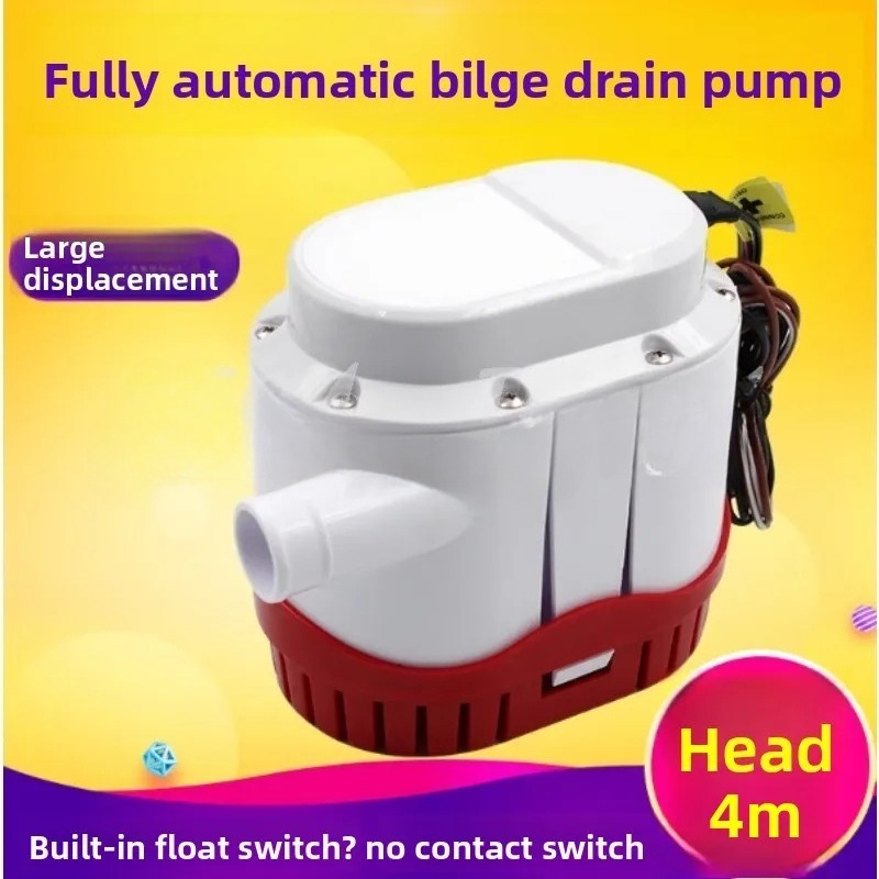 Nova Bomba de Porão Automática - Fishing Boat Bilge Pump avaliação e preço